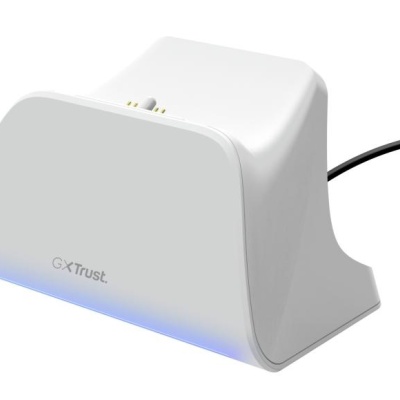 Incarcator pentru controller PS5 Trust GXT 255W, material ABS, alb - Img 4
