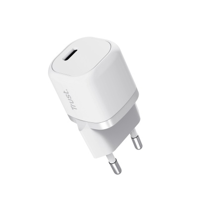 Incarcator Trust Maxo, interfata USB-C, putere maxima iesire 20W, incarcare USB PD 3.0 + PPS, alb - Img 3