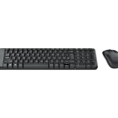 Kit tastatura + mouse Logitech MK220, tastatura fara fir standard, mouse optic, negru - Img 3