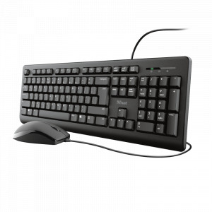 Kit tastatura + mouse Trust Primo, wired, negru - Img 3