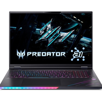 Laptop Gaming Acer Predator Helios 18 PH18-73, cu procesor Intel Core Ultra 9 275HX, 18'' IPS, 32 GB DDR5, 1 TB SSD, NVIDIA GeForce RTX 5080, 16GB GDDR7, Fr OS