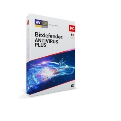 Licenta retail Bitdefender Antivirus Plus - protectie de bazapentru PC- uri Windows, valabila pentru 2 ani, 5 dispozitive, new