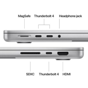 MacBook Pro 14.2"/Apple M4 Pro (CPU 14-core, GPU 20-core, Neural Engine 16-core)/48GB/1TB - Silver- INT KB - Img 9