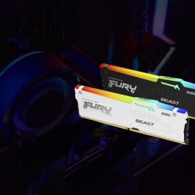 Memorie KINGSTON 32GB DDR5 6000MHz CL30 Dual Channel Kit FURY Beast RGB - Img 12