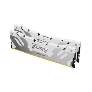 Memorie RAM Kingston, DIMM, DDR5, 32GB, 7200MHz, CL38, 1.35V, FURY Renegade White, Kit of 2