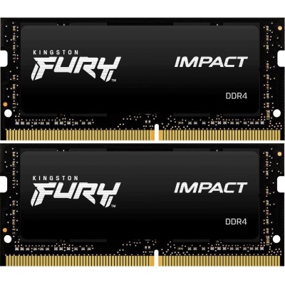 Memorie RAM notebook Kingston, SODIMM, DDR4, 16GB, 3200MHz, CL20, 1.2V, Kit of 2 - Img 2