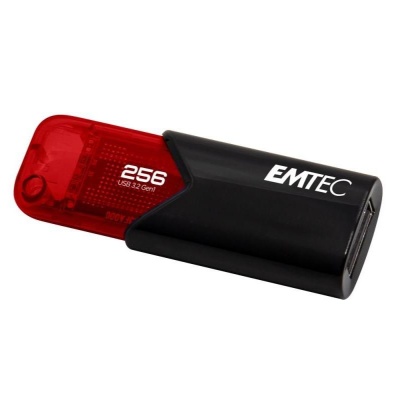 Memorie USB EMTEC Click Easy 256 GB, USB 3.2, Negru