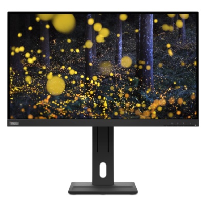Monitor Commercial Lenovo ThinkVision E27q-20, 27", 2560 x 1440 pixeli, Black, 3 ani Garantie