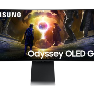 Monitor Samsung 34" LS34DG850SUXDU, Curvature: 1800R, Diagonal (inch): 34, Diagonal (cm): 86, Aspect ratio: 21:9, Panel: OLED, Resolution: 3440x1440, Refresh Rate: 175Hz, Response time GtG: 0.03ms, Brightness (max): 250 cd/m², Contrast (static) : 1M:1,