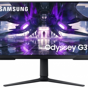 MONITOR SAMSUNG LS24AG320NUXEN 24 inch, Curvature: FLAT, Panel Type: VA ,Backlight: , Resolution: 1,920 x 1,080, Aspect Ratio: 16:9, RefreshRate:165Hz, Response time GtG: 1 (MPRT) ms, Brightness: 250 cd/m²,Contrast (static): 3000 : 1, Viewing angle: