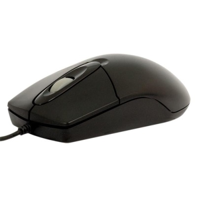 Mouse A4tech cu fir, optic, OP-720, negru - Img 3