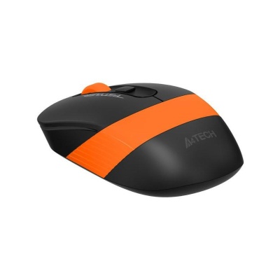 Mouse A4tech, gaming, wireless, optic, 2000 dpi, negru / portocaliu - Img 4