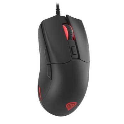 Mouse gaming cu fir Genesis Krypton 750, senzor optic Pixart PAW3333, interfata USB, rezolutie maxima 8000 DPI, numar butoane programabile 6, iluminare RGB, switch mecanic Huano, alb - Img 4