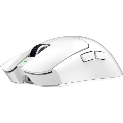 Mouse Razer Viper V3 Pro, conectivitate Razer HyperSpeed Wireless si prin fir, durata de viata baterie pana la 95 ore la 1000 Hz, pana la 62 ore la 2000 Hz, pana la 40 ore la 4000 Hz, pana la 17 ore la 8000 Hz, alb - Img 2