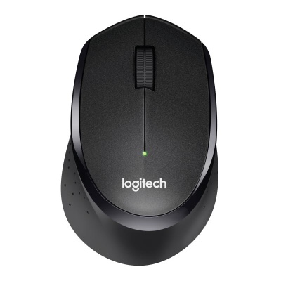 Mouse Wireless Logitech M330 SILENT PLUS, 1000 dpi, Negru