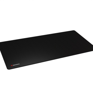 Mousepad Genesis Carbon 500 Maxi Logo, material cauciuc + textil, dimensiuni 900x450x2.5 mm, negru