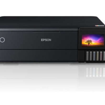 Multifunctional inkjet color CISS Epson L8180, dimensiune A3+ (Printare, Copiere, Scanare), viteza 16ppm alb-negru, 12ppm color, rezolutie 5760x1440 dpi, alimentare hartie 100 coli, scanner CIS rezolutie 1200x4800 dpi, interfata: USB 2.0, Wireless,retea,