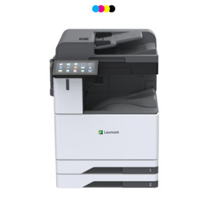Multifunctional laser color Lexmark CX942adse, Imprimare/Copiere/Scanare/Fax, A3,Grup de lucru mare,Ecran tactil color Lexmark din clasa e-Task de 10 inchi (25 cm),Alimentator multifuncţional de 100 de coli, 2 x 520-Sheet Tray, 400-Sheet Output