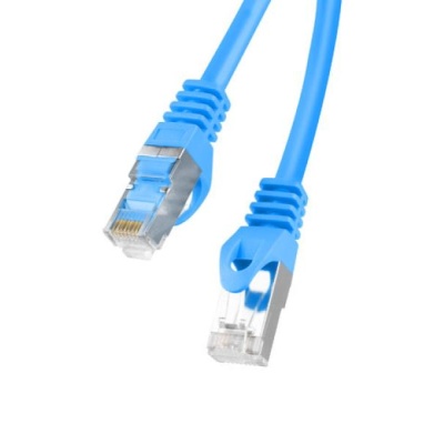 PATCHCORD CAT.6 FTP 0.25M BLUE FLUKE PASSED LANBERG