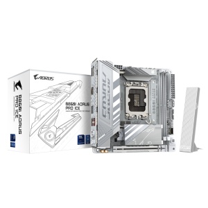 Placa de Baza GIGABYTE B860I AORUS PRO ICE LGA1851, 2x DDR5, 1x Intel Thunderbolt 1x DP 1x HDMI, 1x PCIE 5.0 x16, 2x M.2, 2x SATA 6GB/s, mini- ITX - Img 9