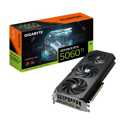 Placa video Gigabyte GEFORCE RTX 5060 Ti GAMING OC, 16GB GDDR7, PCI Express 5.0, 128-bit