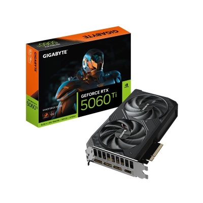Placa Video GIGABYTE GEFORCE RTX 5060 TI WINDFORCE OC 8GB GDDR7 128 bit, PCIE 5.0, 1x HDMI 3x DP - Img 2