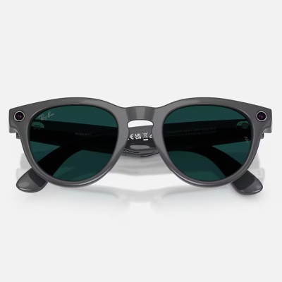 Ray-Ban Meta Headliner Gen 2 AI Glasses Shiny Asteroid Grey/Clear/Emerald Transitions RW4013 6702CE 50 - Img 4