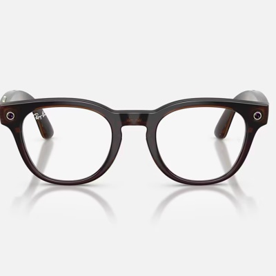 RAY-BAN META SCRIBER OPTICS GEN 2 Shiny Transparent Umber/ Demo Lens - Img 2