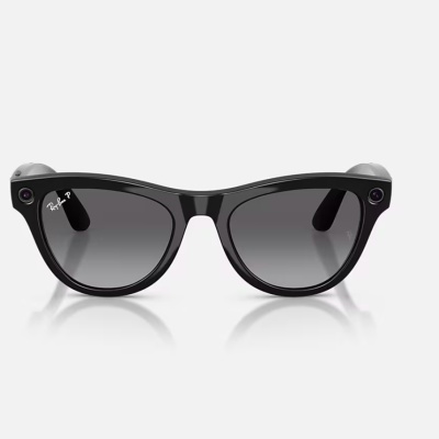 RayBan Meta SKYLER High Bridge Fit - Shinny Black - Graphite Gen2 - Img 2