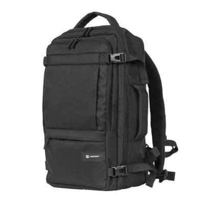 Rucsac laptop Natec Camel Lite, compatibilitate dimensiune laptop 15.6", 3 compartimente, capacitate 19L, material Polyester 600D, negru - Img 2