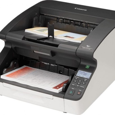 Scanner Canon DR-G2110, dimensiune A3, tip sheetfed, viteza scanare: 110ppm alb-negru si color, duplex, omitere pagini goale, rezolutie optica 600dpi, rezolutie hardware 600x600dpi, ADF 500 coli, senzor CIS, software: Driver ISIS, driver TWAIN (32/64 de - Img 3