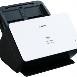 Scanner Canon ScanFront400, dimensiune A4, tip sheetfed, viteza de scanare 45ppm alb-negru si color, rezolutie optica 600dpi, senzor CIS, TIFF, JPEG, PNG, PDF, PDF/A, Toolkit pentru aplicaţii Web (SDK)1 pentru instrumentul de administrare ScanFront