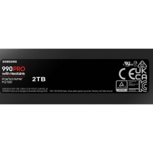 SSD Samsung, 990 PRO with Heatsink, 2TB, PCIe Gen 4.0 x4, NVMe 2.0 - Img 3