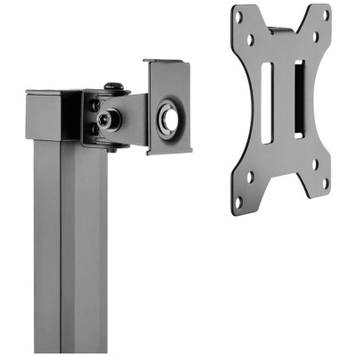 Suport monitor de birou Neomounts FPMA-D865BLACK; pentru display-uri cu diagonale 10"-32", sistem de prindere VESA 75x75~100x100, greutate maxima suportata 7kg, full motion, tilt +20°, swivel +90°, rotate +360°; gas spring; culoare negru. Garantie 5 ani - Img 4