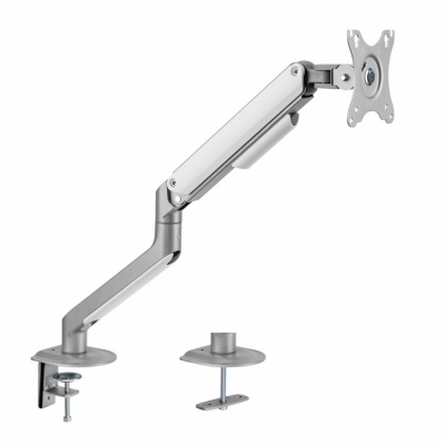 Suport monitor Serioux MM63-C012, compatibilitate dimensiune ecran 17"-32", greutate maximă suportata: (per ecran): 2~9kg, VESA: 75x75, 100x100, inclinare: +55°~-55°, pivotare: +90°~-90°, rotația ecranului: + 180°~-180°, instalare: clemă, grommet - Img 2