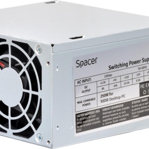 Sursa Spacer ATX 500, 250W for 500 Desktop PC, „SPS-ATX-500”
