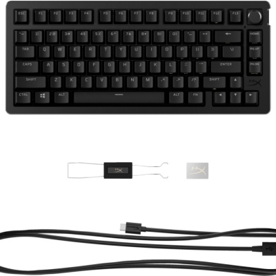 Tastatura gaming mecanica HyperX Alloy Rise, iluminare RGB (16,777,216 culori), Hyperx linear switch, 100% anti-ghosting, layout US, negru - Img 3