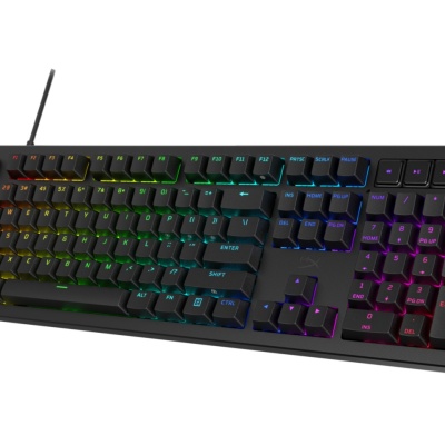 Tastatura gaming mecanica HyperX Alloy Rise, iluminare RGB (16,777,216 culori), Hyperx linear switch, 100% anti-ghosting, layout US, negru - Img 2