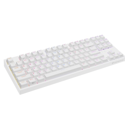 Tastatura Mecanica Gaming GENESIS Thor 404 TKL, RGB, USB, Alb