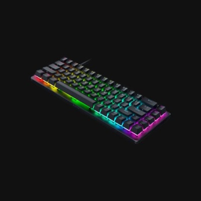 Tastatura Mecanica Gaming Razer Huntsman V3 HE Magnetic Mini 65% 8KHz, RGB, USB, negru