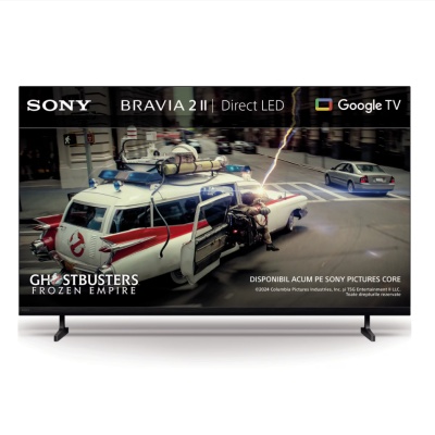 Televizor Sony BRAVIA 2 II LED 43S25M2, 108 cm, Smart Google TV, 4K Ultra HD, Clasa E (Model 2026)