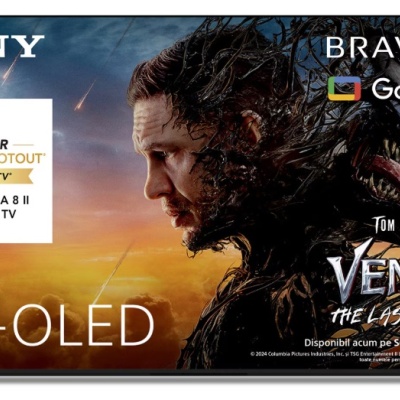 Televizor Sony BRAVIA 8M2 OLED 55XR8M2, 139 cm, Smart Google TV, 4K Ultra HD, 100 Hz, Clasa F
