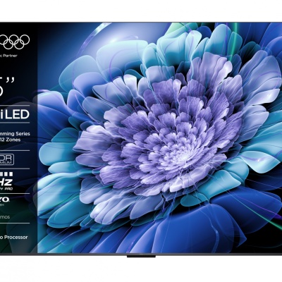 Televizor TCL QD-MiniLED 75C61K, 189 cm, Smart Google TV, 4K Ultra HD, 144Hz, Onkyo