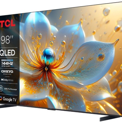 Televizor TCL QLED 98T8C, 248 cm, Smart Google TV, 4K Ultra HD, (Model 2025) - Img 3