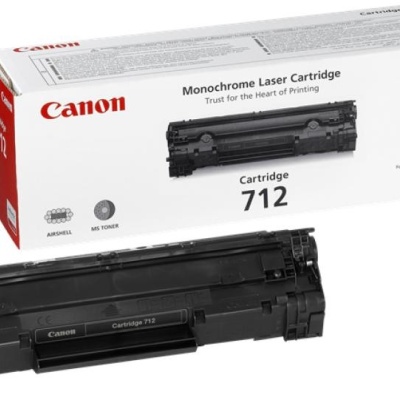 Toner Canon CRG712, black, capacitate 1500 pagini, pentru LBP-3010/LBP3100 - Img 2