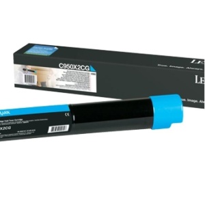 Toner Lexmark C950X2CG, cyan, 22 k, C950de - Img 3