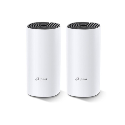 TP-Link Sistem Mesh Wi-Fi pentru întreaga casă AC1200, DECO M4(2-PACK); Procesor: Quad-core CPU; Interfață: 2 Gigabit Ethernet Ports (WAN/LAN auto-sensing) per Deco unit; 2 internal dual-band antennas per Deco unit; Flash: 16 MB; SDRAM: 128 MB; Standarde
