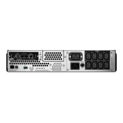 UPS APC Smart-UPS SMT line-interactive / sinusoidala 3000VA / 2700W 8conectori C13 1 conectori C19 rackabil 2U, baterie RBC43, optionalextindere garantie cu 1/3 ani (WBEXTWAR1YR-SP-04/WBEXTWAR3YR-SP- 04),cu placa de retea inclusa,3 ani garantie - Img 2