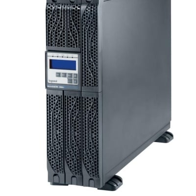 UPS Legrand Daker DK Plus 5000VA/ 5000W, tip online cu dubla conversie VFI-SS-111, forma Rack/ Tower, 230V, baterie 12V/ 5Ah, dimensiuni 440x176 (4U) x680mm, IP21, culoare negru - Img 2