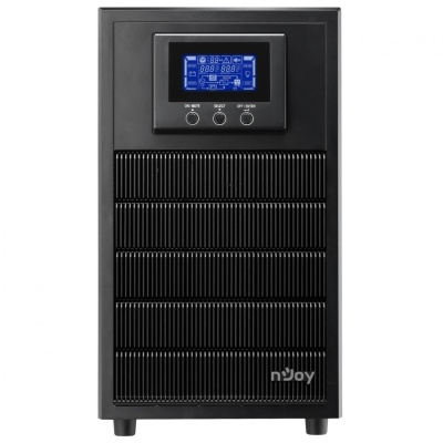 UPS nJoy Aten PRO 3000, 3000VA/2700W, On-line, LCD Display, 4 Prize Schuko cu Protectie, Management, Tower, Dubla conversie, Frequency Range 40Hz ~ 70 Hz, Connection port RS232 / USB / Intelligent Port, Dimensiuni: 421 x 190 x 318 mm, Greutate: 27.6 kg - Img 3
